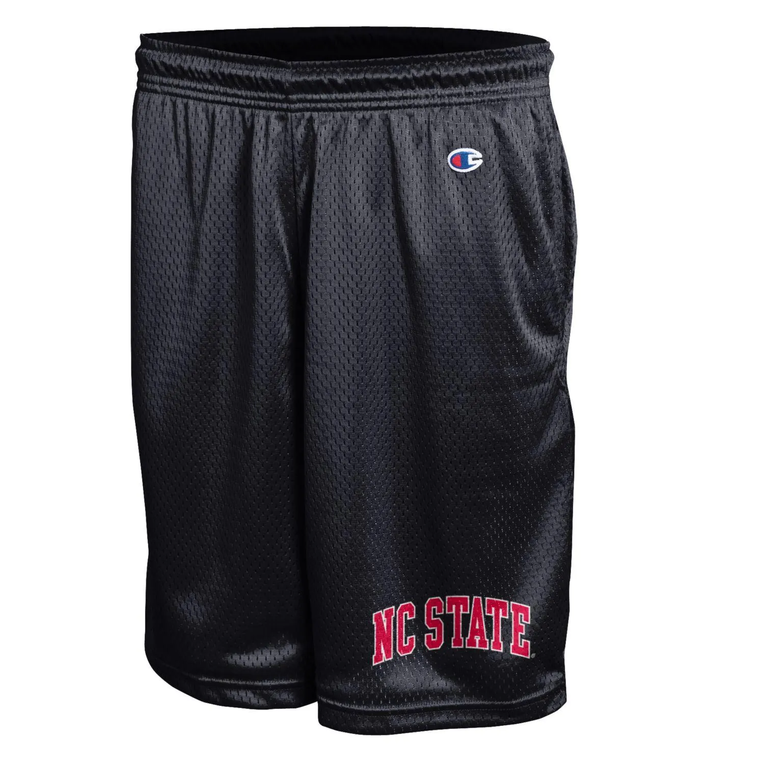 NC State Wolfpack Champion Black NC State Mesh Shorts