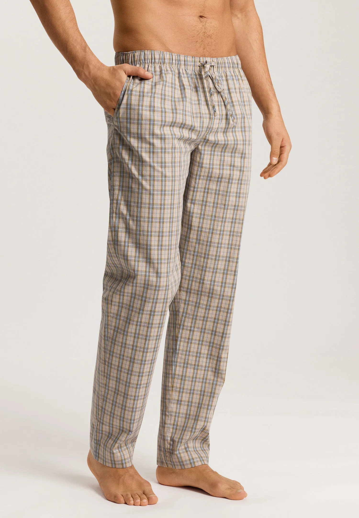 Night And Day Pants Woven | Amber Check 75114-2887