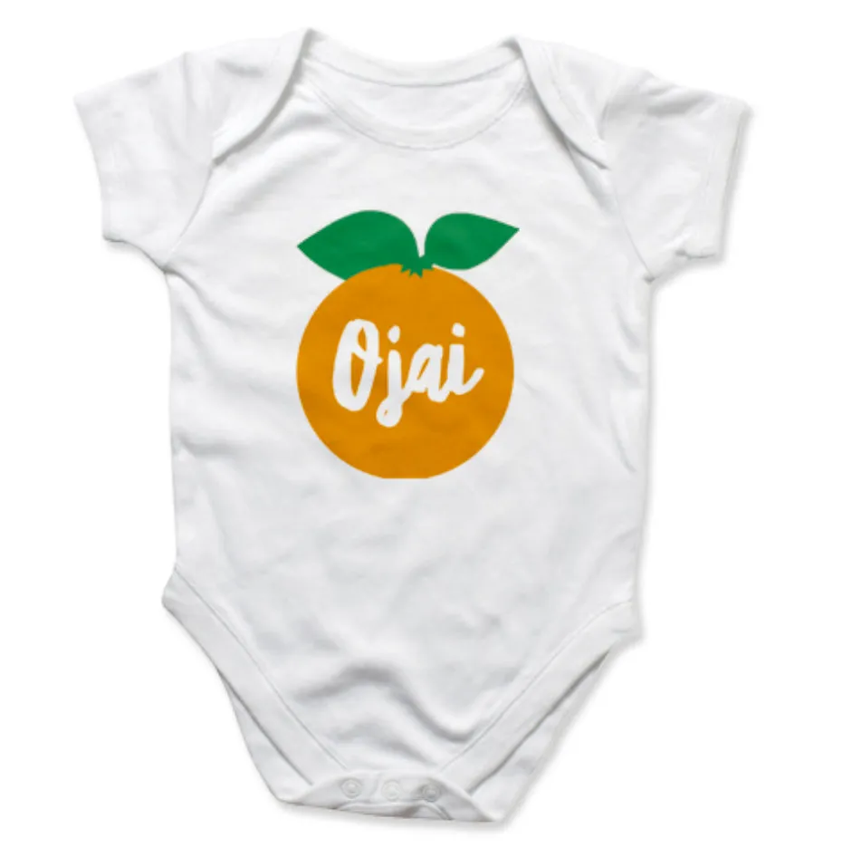 Ojai Orange Onesies