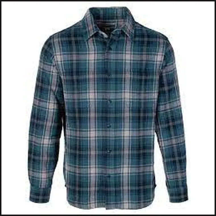 Schott Plaid Cotton Flannel Shirt