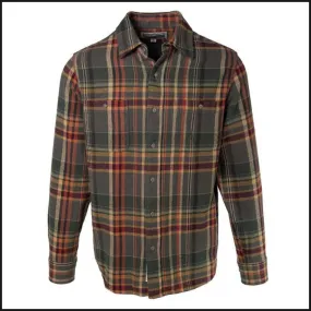 Schott Plaid Cotton Flannel Shirt