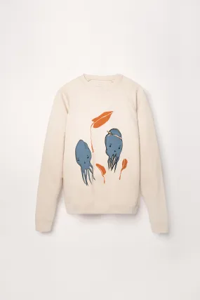 Squid Sweatshirt White