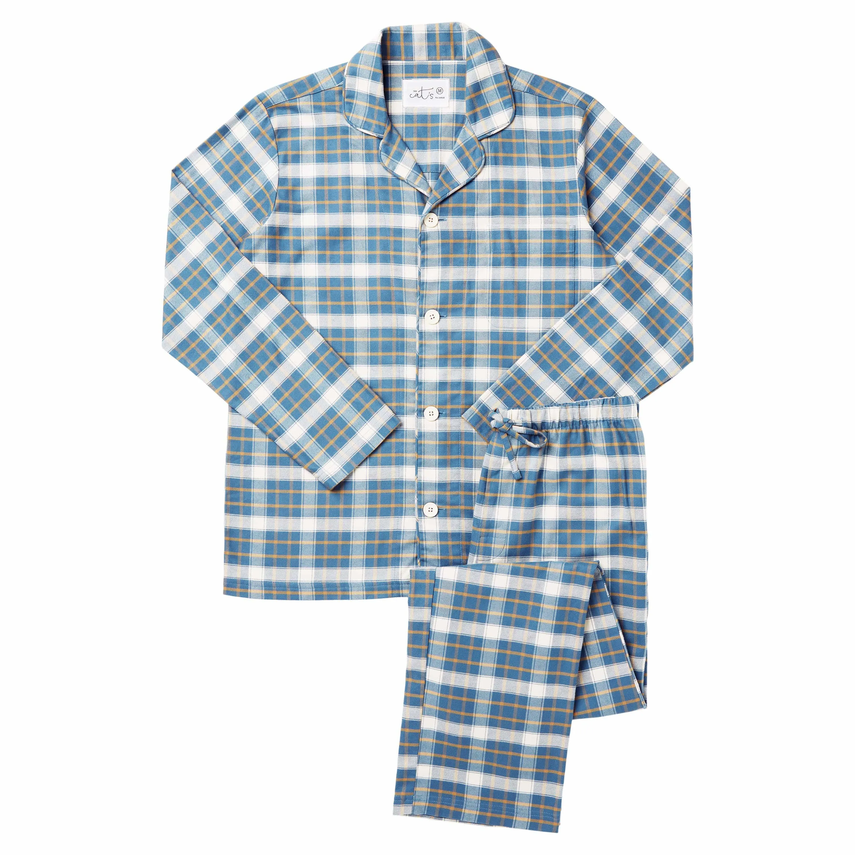 Sun Valley Men's Pima Flannel Pajama