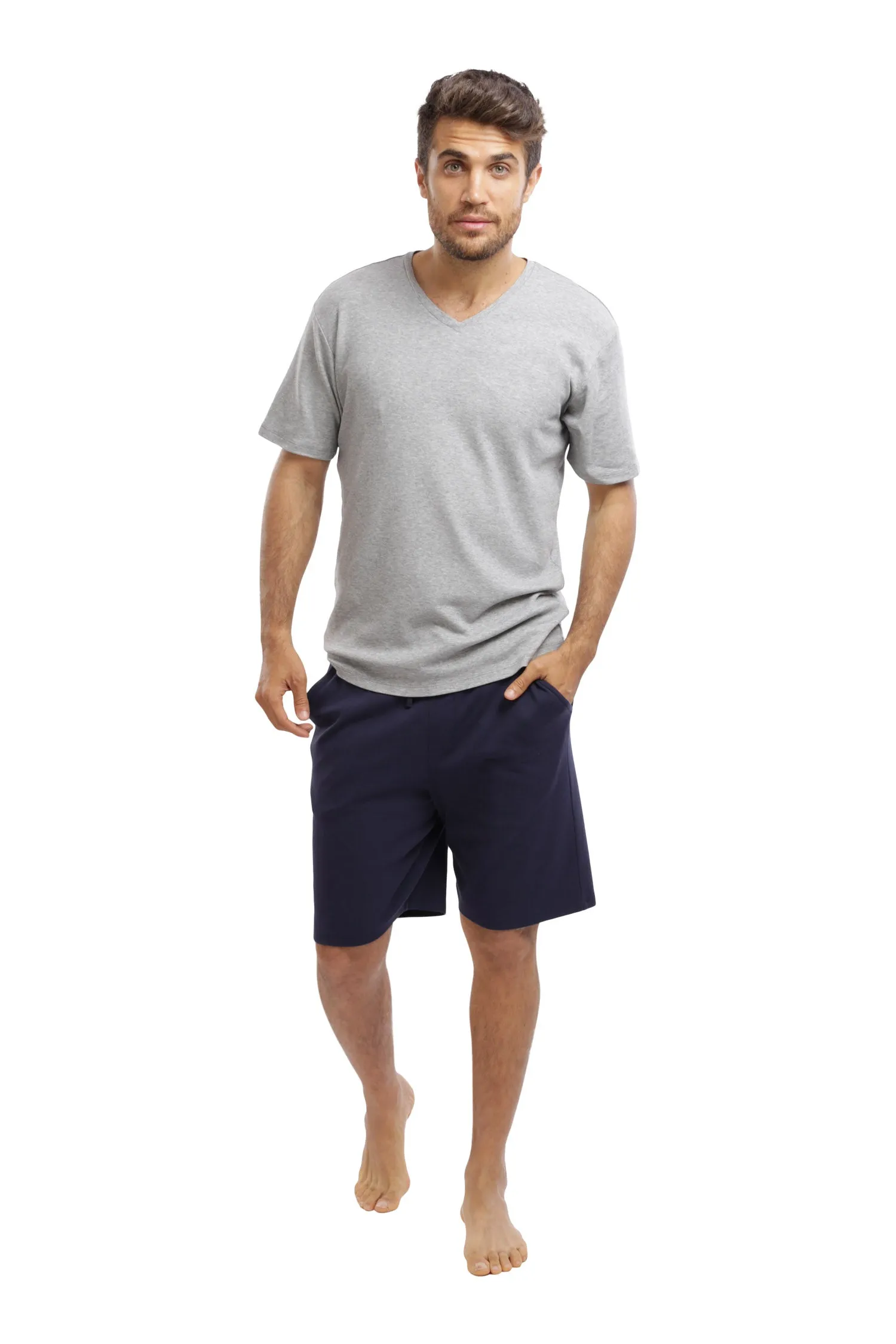 The Men's Weekender Shorts in Navy & Heather Grey (Medium Only)