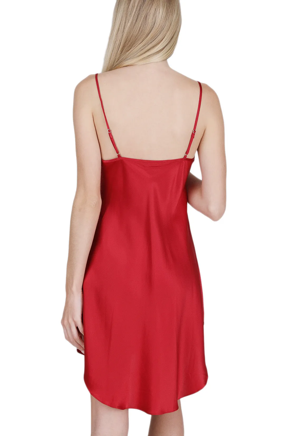 Women's 100% Silk Slip with Shirttail