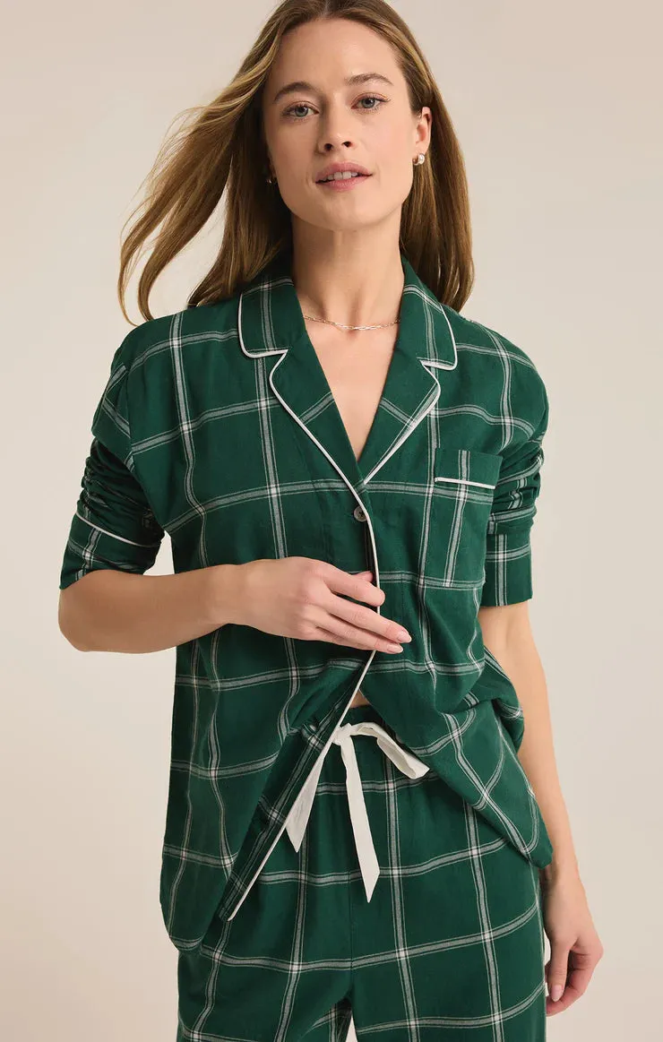 Z Supply Dream Plaid Flannel Top